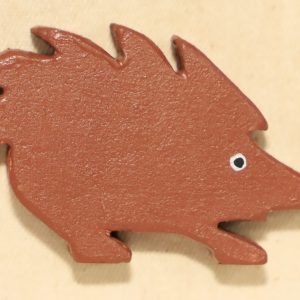 Arici figurina de lemn