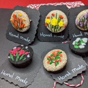 Martisor tip brosa cusut